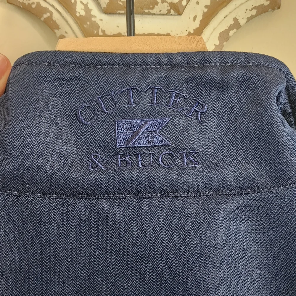 Cutter & Buck Clima Guard Half Zip Jacket | Navy | Size Medium